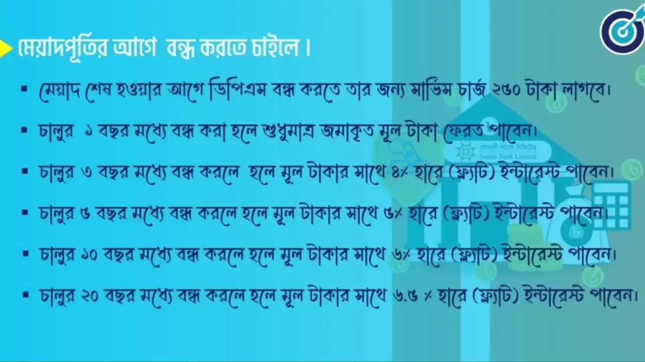 সোনালী ব্যাংক ডিপিএস করতে কি কি ডকুমেন্টস লাগে?