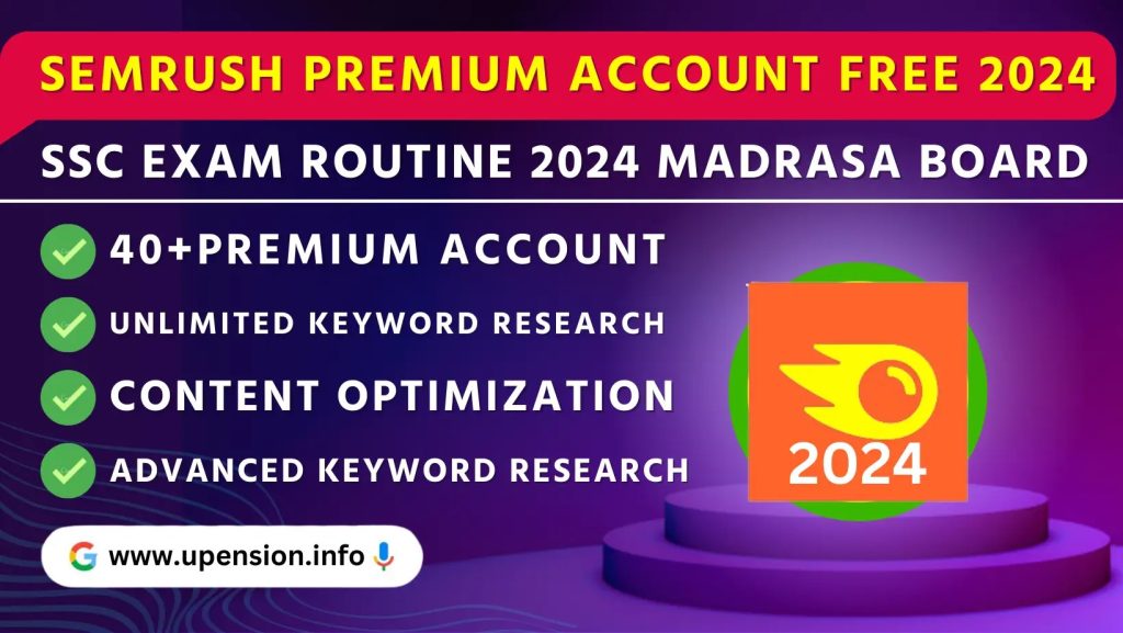 Free Semrush Premium Account